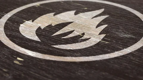 Flammable Warning  Sign.  1080p Stock Footage 119312801