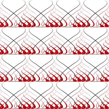 Flammen seamless pattern with stilized flames Copyright: xZoonar.com/anget... Stock Photos