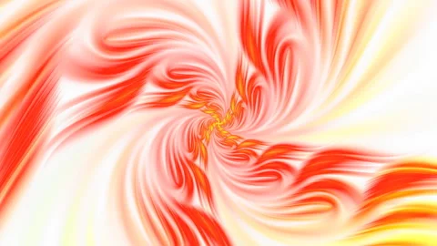 Flamy fractal rays emanating from center rotating on light backdrop. Stock Footage 329069795