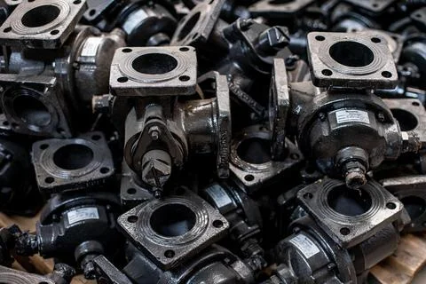 The flange is a stand for a fire hydrant Stock Photos