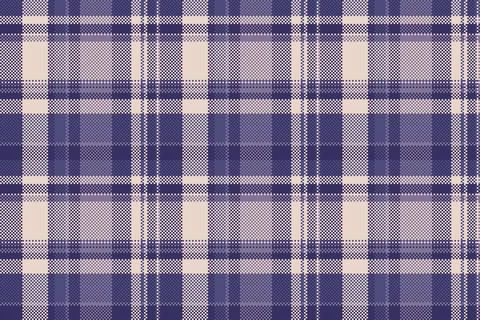 Flannel fabric plaid check, scratch tartan seamless vector. Rectangle texti.. 스톡 일러스트