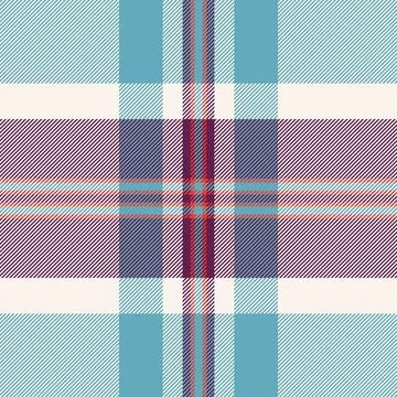 Flannel pattern background check, woman fabric textile texture. Pajamas pla.. Stock Illustration