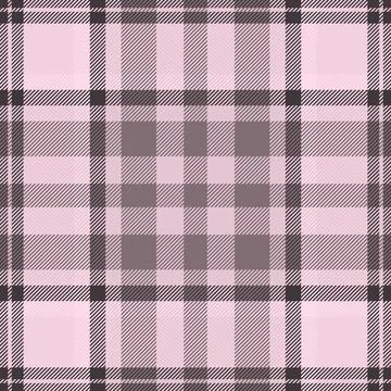 Flannel plaid textile pattern, vivid tartan vector seamless. Contour textur.. Stock Illustration