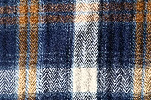 Flannel Texture Closeup Background Stock Photos