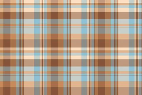 Flannel vector textile fabric, wallpaper pattern check tartan. Tissue textu.. Stock Illustration