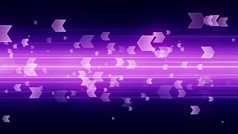 Flaoting Side Directional Arrows Background Stock Footage 314098773