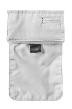 Flap patch pocket isolated 스톡 사진