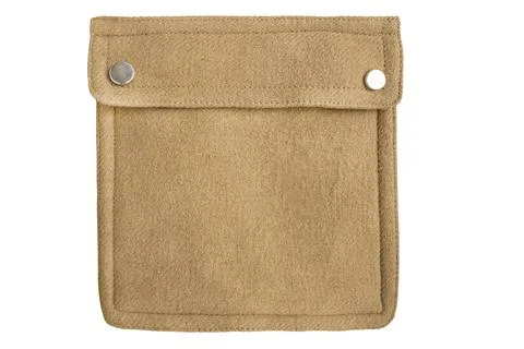 Flap patch pocket isolated Fotos de archivo