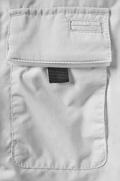 Flap patch pocket Fotos de archivo