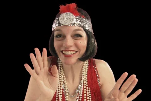 Flapper Close Up Stock Footage 754247