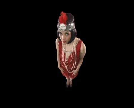 Flapper Dancing 스톡 동영상 754250