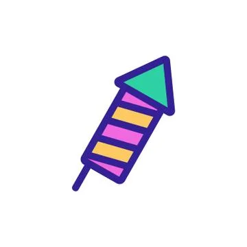 Flapper icon vector. Isolated contour symbol illustration Stock Illustration