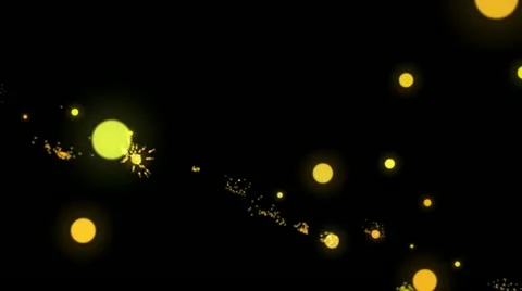 Flare and Particles Stock Footage 10842971