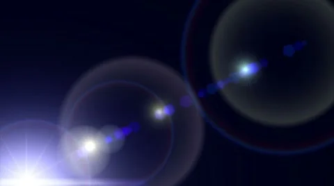 Flare Blue Stock Footage 8554251