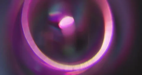 Flare defocused blend flicker circles light neon Stock Footage 347109725