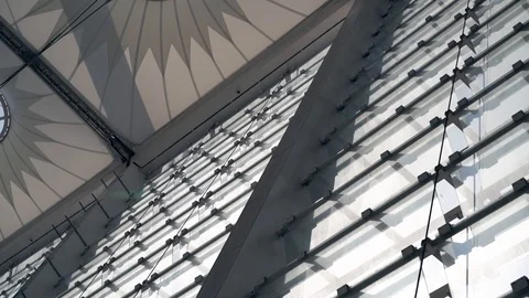 Flare effect. Slow motion. Metal abstract detail. sunlight.  Stock Footage 127485222