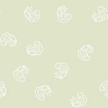 Flare fire line seamless pattern Stock Illustration