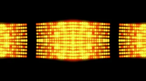 Flare golden beads shaped neon light,sunlight,stage background,Hollywood,dazzle Stock Footage 940053