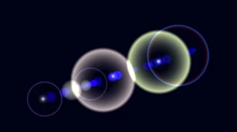 Flare lens Stock Footage 8554216