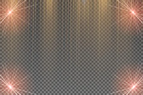 Flare light effect Stock Illustration