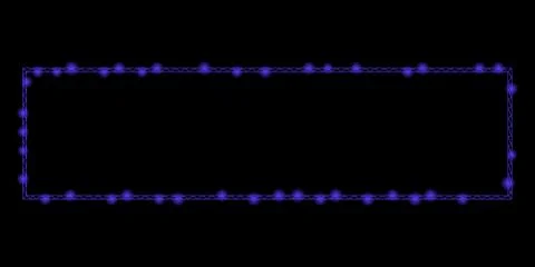 Flare Mesh 2D Rectangle Frame with Flare Spots イラスト素材