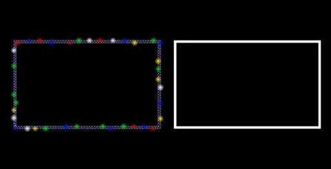 Flare Mesh Carcass Rectangle Frame Icon with Flare Spots 스톡 일러스트