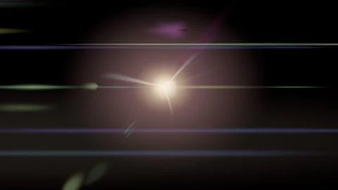 Flare overlay sun light len effect. Intense orange red diagonal blast with .. Stock Photos