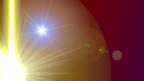 Flare Particle Stream Stock Illustration