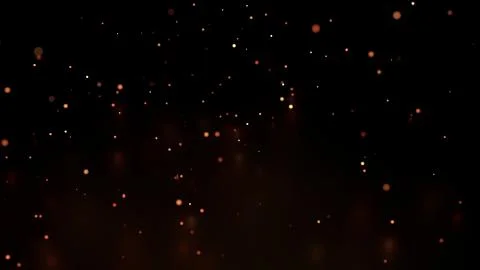 Flare Particles On Dark Shiny Background Stock Illustration