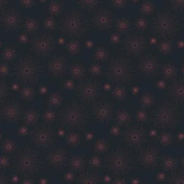Flare salute fireworks seamless pattern dark background for textile design an イラスト素材