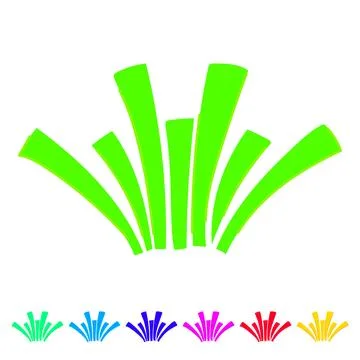 Flare sparkles vector cartoon graphic イラスト素材
