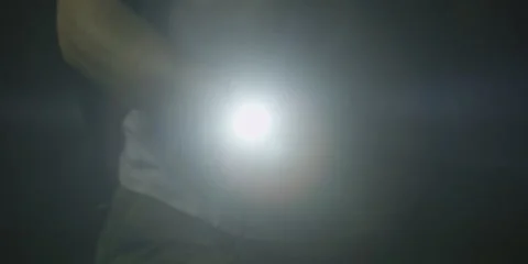 The flare from a torch in 4k Stock Footage 67316255