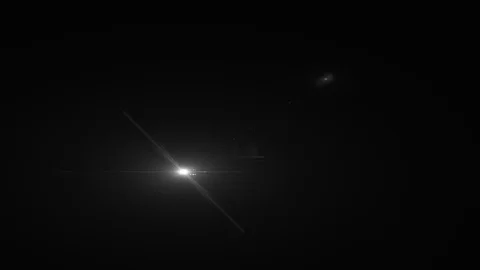 Flare transition with black background Stock Footage 122148393