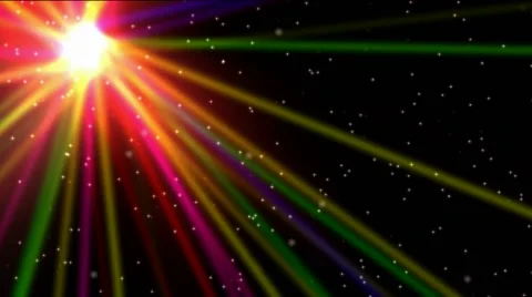 Flares with white dots Stock Footage 56702905