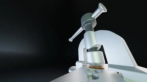 Flaring tool for pipes 3d Illustrazione stock