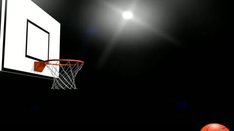 Flash in the basketball stadium Vídeos de archivo 22154740
