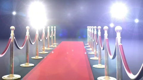 Flash Bulb Runway (HD Video) Stock Footage 766293