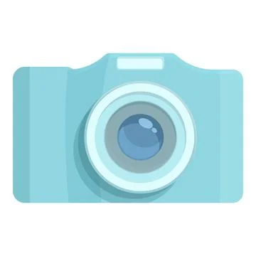 Flash camera icon cartoon vector. Photo image 스톡 일러스트