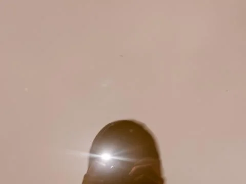 The Flash of A Camerman Reflected in the Lake Before them Stock Photos