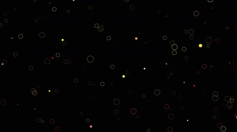 Flash circle particles Stock Footage 49359987