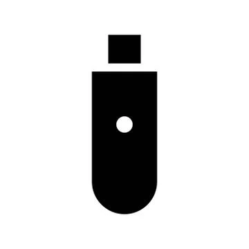 Flash cloud storage icon or logo illustrator Stock Illustration