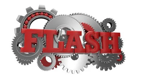Flash code Stock Illustration