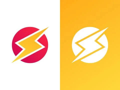 Flash Company Logo Stock Illustration