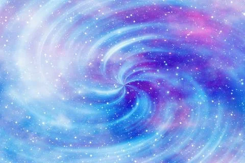 Flash in cosmos sky background Stock-Illustration