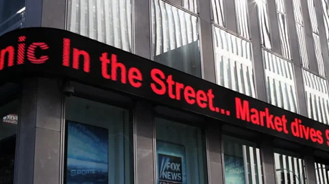 Flash Crash May 2010 Stock Footage 36993499