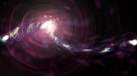 Flash in the dark night and light, bright modern background, 3d computer Illustrazione stock