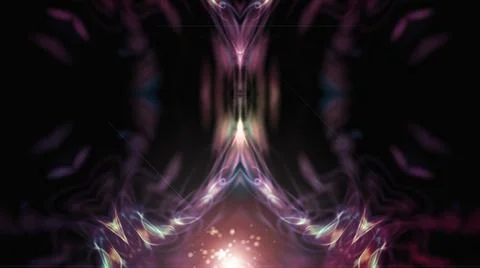 Flash in the dark night and light, bright modern background, 3d computer Illustrazione stock