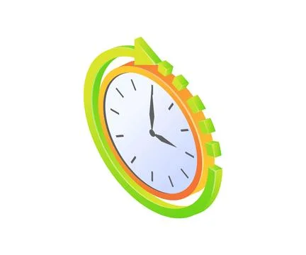 Flash ??of delivery time Stock Illustration