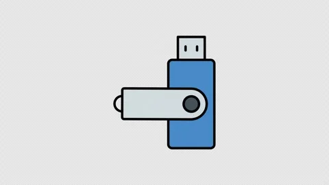 Flash Drive Stock Footage 290894952