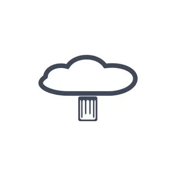 Flash drive Icon Vector flat design style Stock Illustration